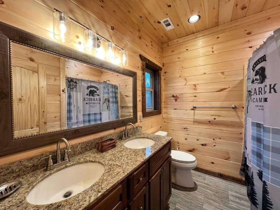 * * 4 Master Bedrooms, Views, Theater, Arcade, Evc Gatlinburg Exteriör bild